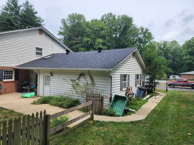 Gutters protecting a Southern Maryland home