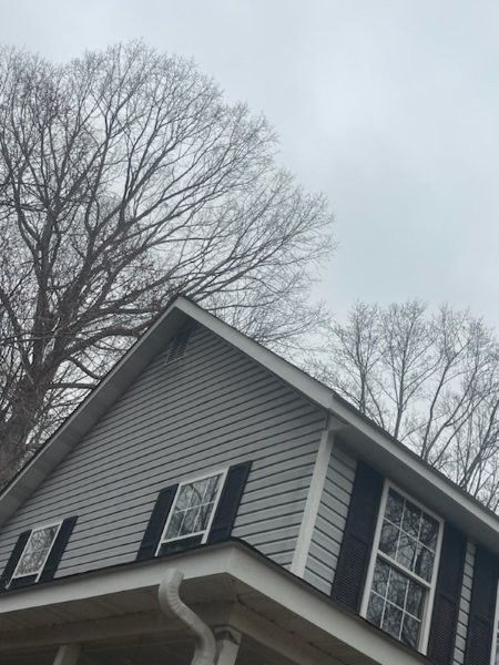 Gable-end siding