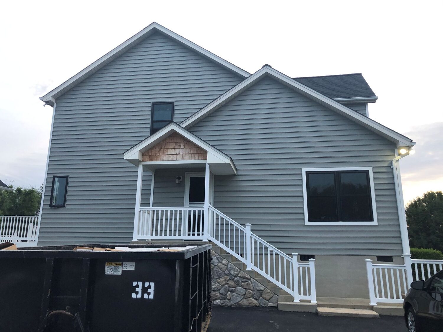 New siding installed on a home by HomePro Contractors